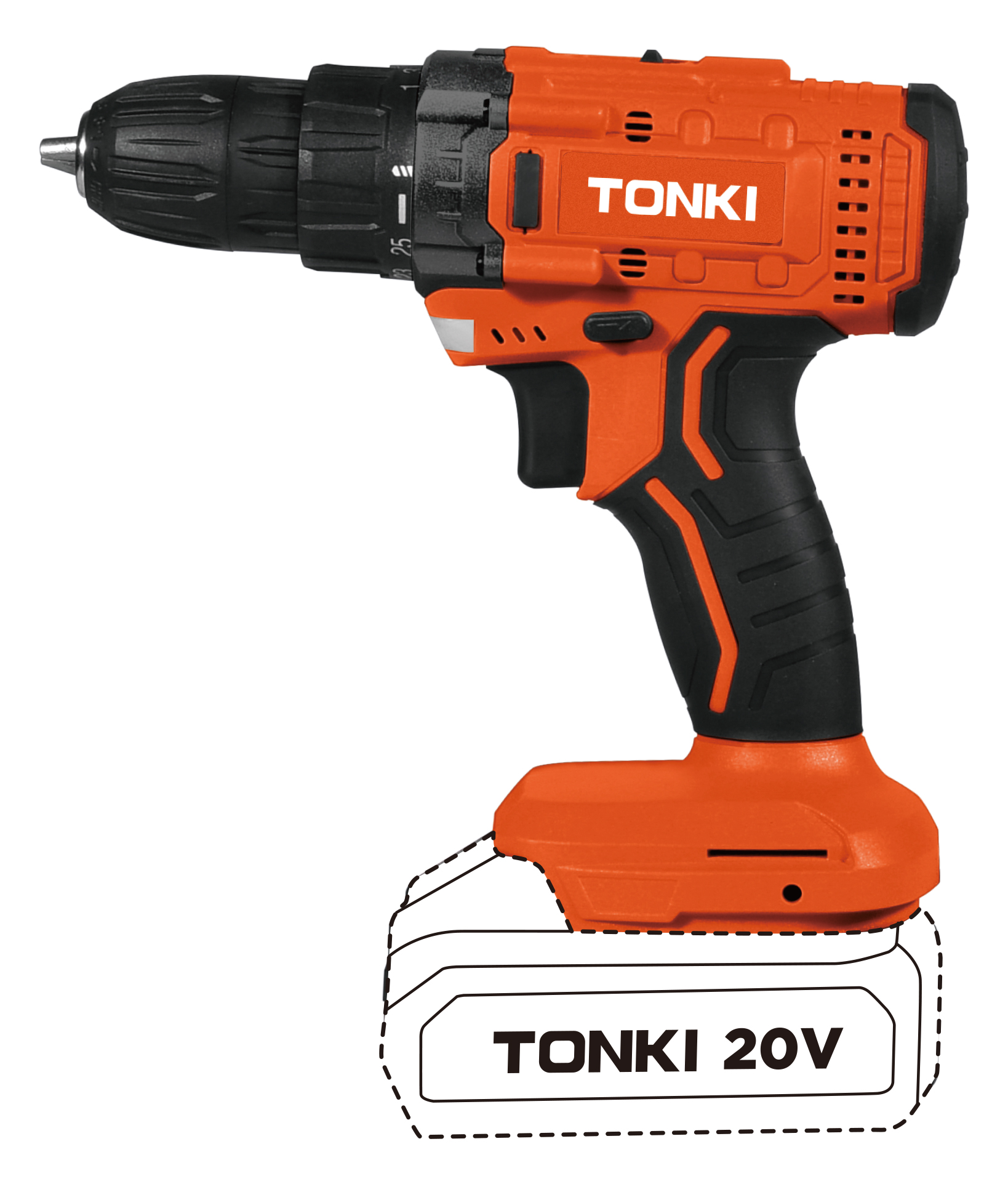 18V BRUSH CORDLESS DRILL