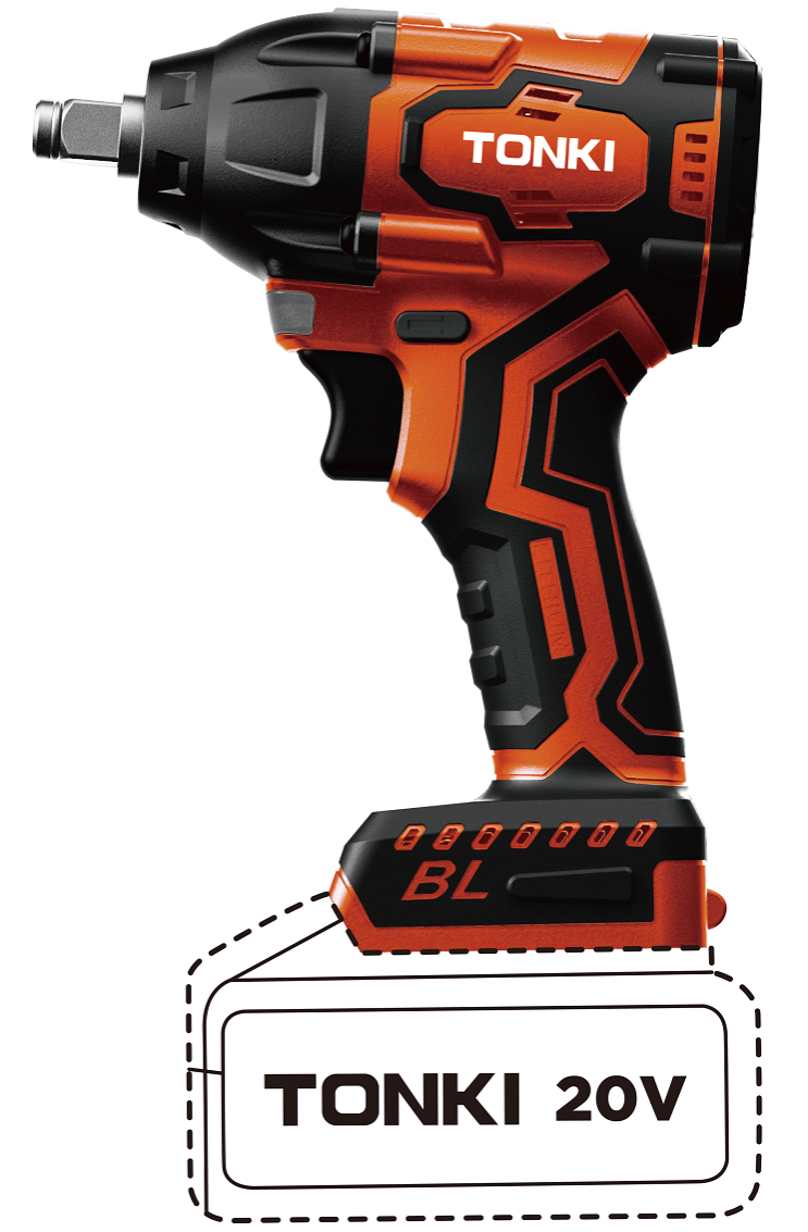 500N.m CORDLESS IMPACT WRENCH