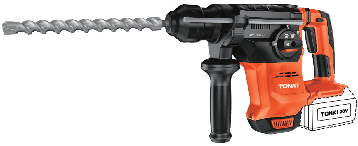 4KG CORDLESS ROTARY HAMMER