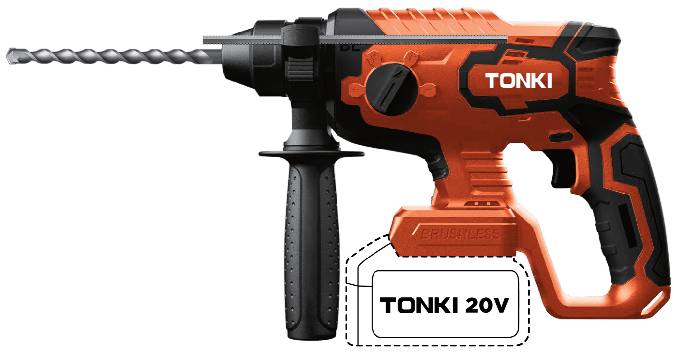 26mm CORDLESS ROTARY HAMMER