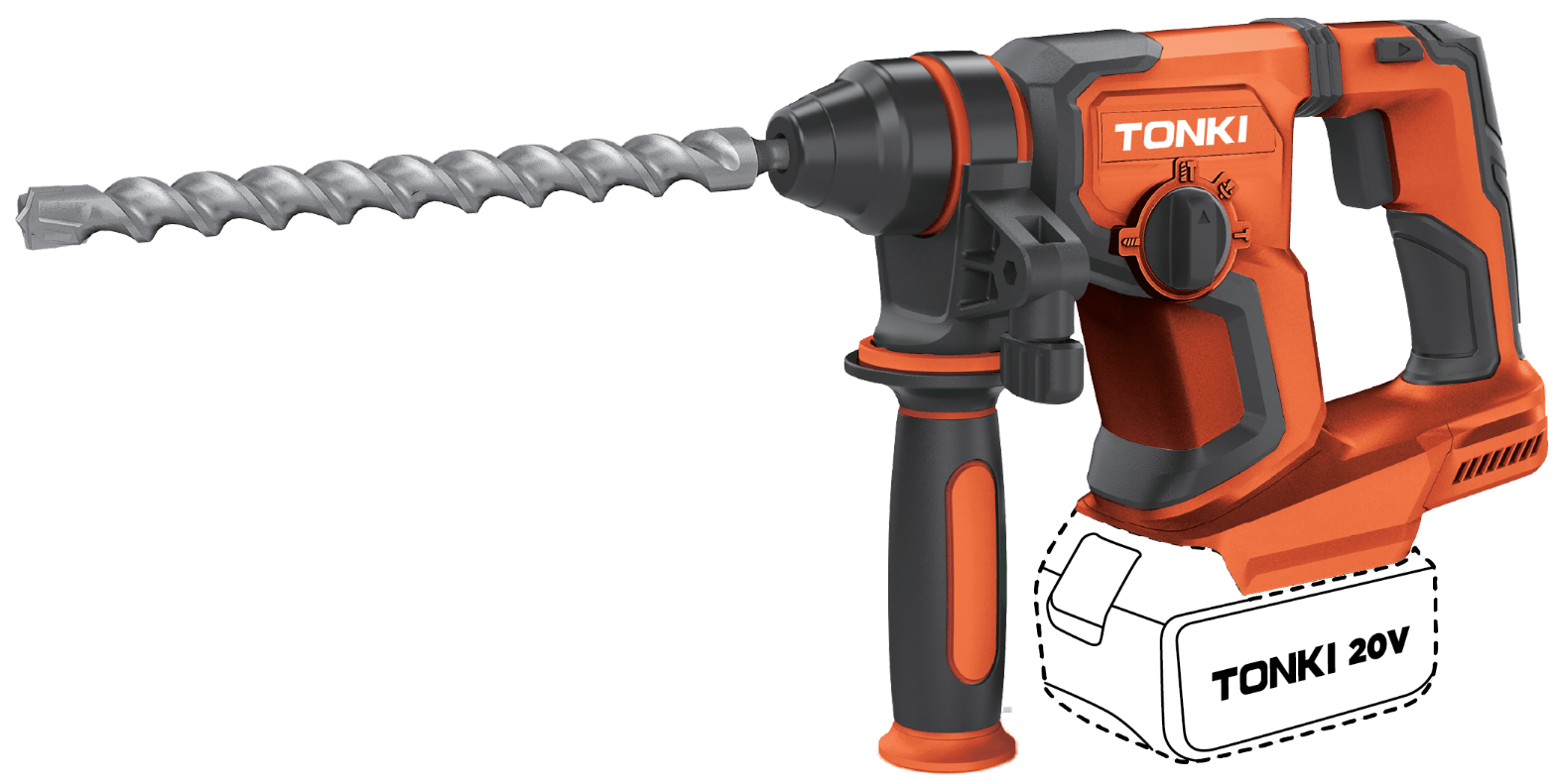 1.5KG CORDLESS ROTARY HAMMER