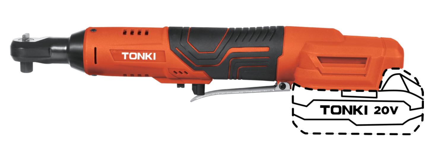 20V Brush Cordless Ratchet Wrench